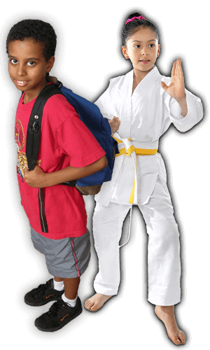 After School Martial Arts Lessons for Kids in Escondido CA - Backpack Kids Banner Page