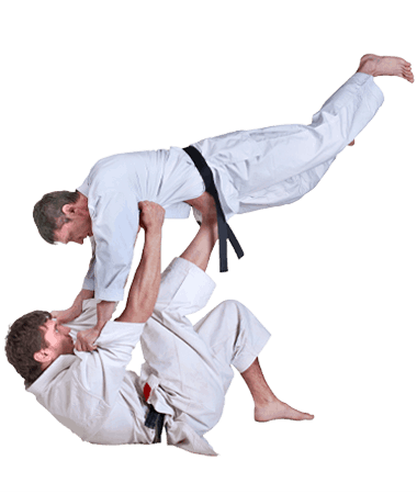 Brazilian Jiu Jitsu Lessons for Adults in Escondido CA - BJJ Floor Throw Men